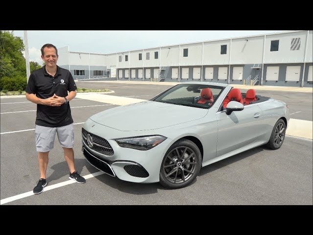 Is the 2024 Mercedes Benz CLE 300 BETTER luxury convertible than BMW 430i?