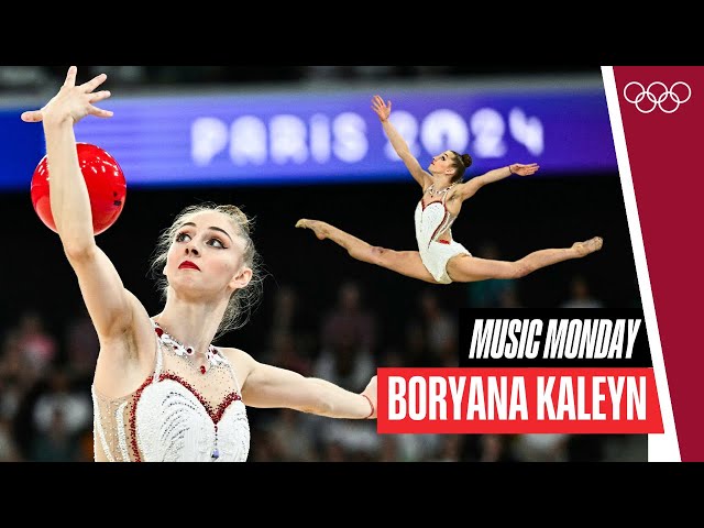 🎶 Music Monday: 🇧🇬 Boryana Kaleyn´s amazing ball performance to "Never Enough"! 🪄✨