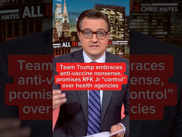 Team Trump embraces anti-vaccine nonsense