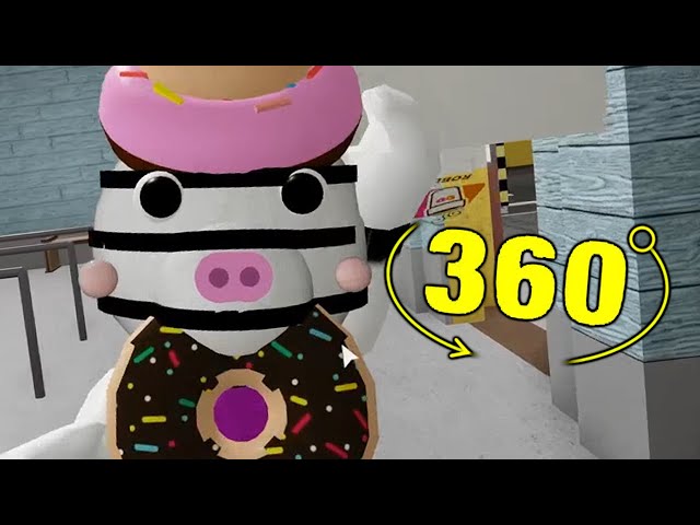 ROBLOX PIGGY 2 NEW DONUT ZIZZY JUMPSCARE 360