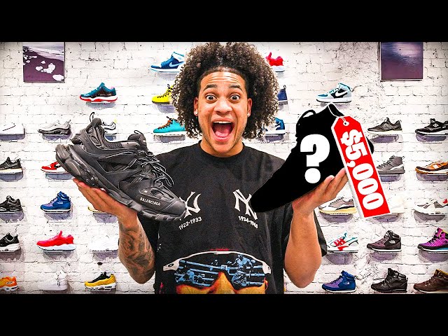 MY INSANE $150,000 RARE SNEAKER COLLECTION!