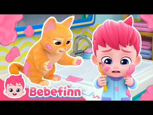 🐈 Boo, The TroublemakerㅣEP134ㅣBebefinn Nursery Rhymes and Kids Songs