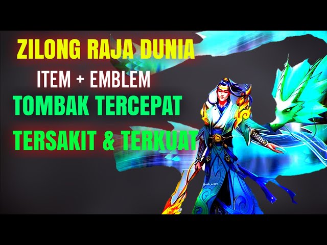 Raja Dunia || Zilong Anime Best Build - Mobile Legends