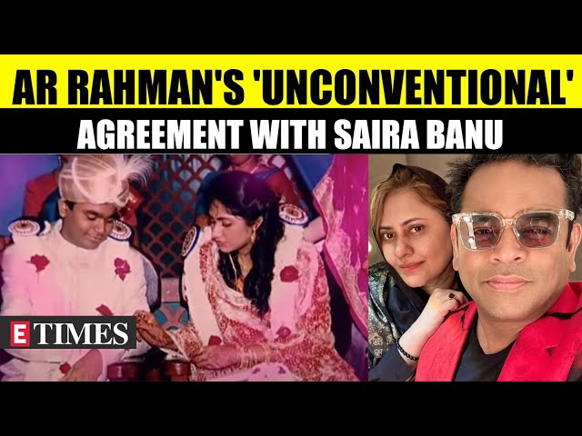 AR Rahman & Saira Banu's 'Pre-Marriage Agreement' Revealed In Resurfaced Video | WATCH