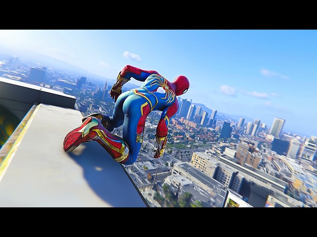 GTA 5 Highest Buildings JUMP Challenge #16 - GTA 5 Gameplay Funny Moments & Fails