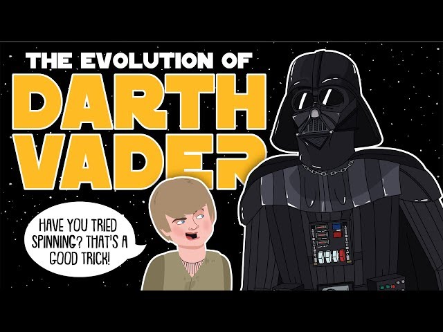 The Evolution Of Darth Vader / Anakin Skywalker (Animated)