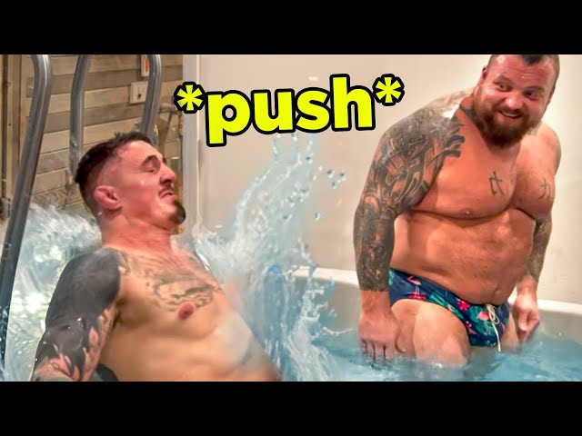 Crazy Day In The Life With  Eddie Hall "The Beast" | Tom Aspinall Vlogs