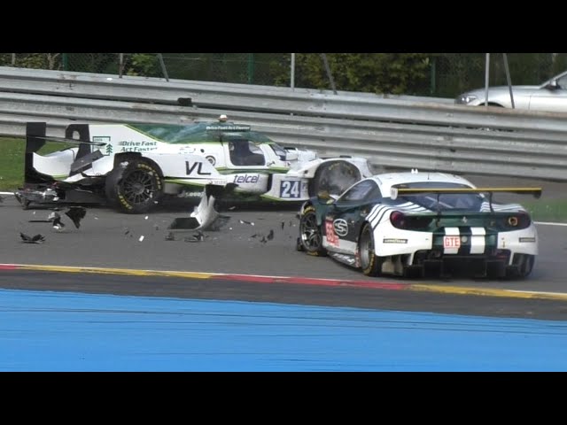 ELMS 4 Hours of Spa 2021 - CRASHES, SPINS + ACTION