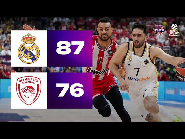 Real Madrid - Olympiacos | DOMINANT Win | SEMIFINALS Highlights 2023-24 Turkish Airlines EuroLeague