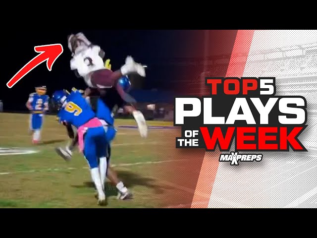 MaxPreps Top 5 High School Football Plays of Week 7 | 2024 Season 🏈