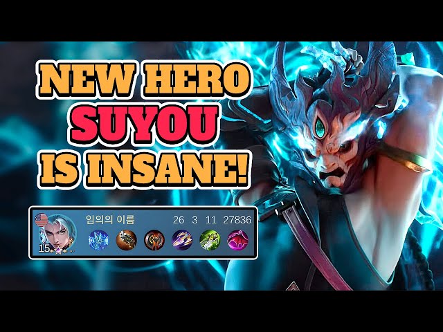 Wow! The New Hero Suyou Is Extremely Strong | Mobile Legends