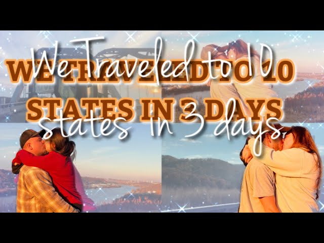 WE TRAVELED TO 10 STATES IN 3 DAYS//WEEK IN MY LIFE✨🌸