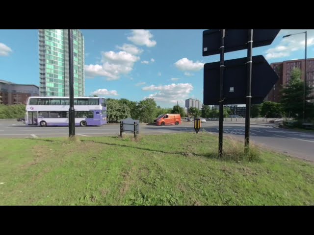 VR180° Faster roundabout, Sheffield