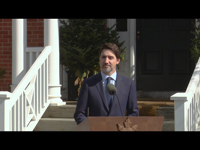 Prime Minister Trudeau updates Canadians on COVID-19