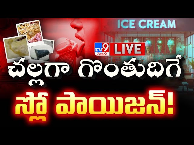 లొట్టలేసుకుని మరీ ఐస్ క్రీమ్స్ లాగించేస్తున్నారా? LIVE | Dangerous Flavours Using In ICE-CREAMS -TV9