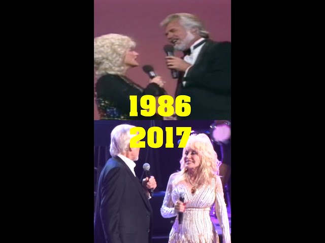 Islands In The Steam 1986 vs 2017 - Kenny And Dolly