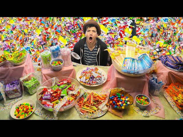 SURPRISING RANDOM FAMILYS WITH A GIANT CANDY STORE!! ($2,000)