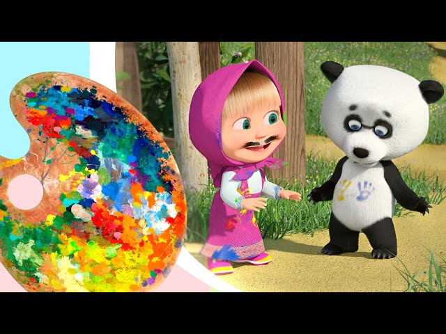 🌈 Canción de los Colores 💜 TaDaBoom Español 🥳 Canciones para niños 🎶 Masha Masha y el Oso