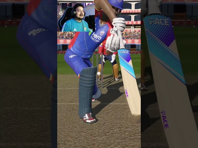 Wrong Front Foot Shot in Cricket 24 #shorts