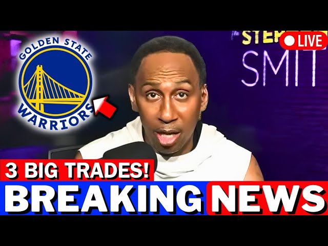 JUST CONFIRMED! 3 BIG TRADES FOR THE WARRIORS! DUB NATION GOT EXCITED! GOLDEN STATE WARRIORS NEWS