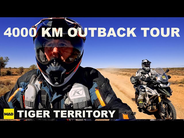 Outback Motorcycle Adventure - 4000 km test  2022 Triumph Tiger 1200 Rally Explorer