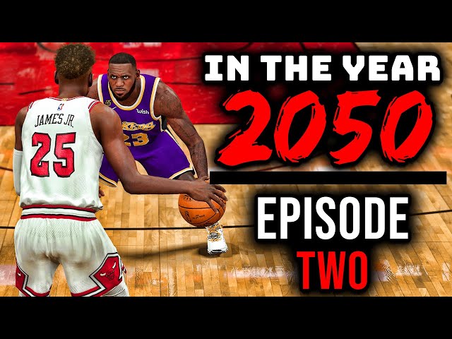 I Simmed The NBA To 2050... THIS is What Happened | Ep 2 ft  Bronny James