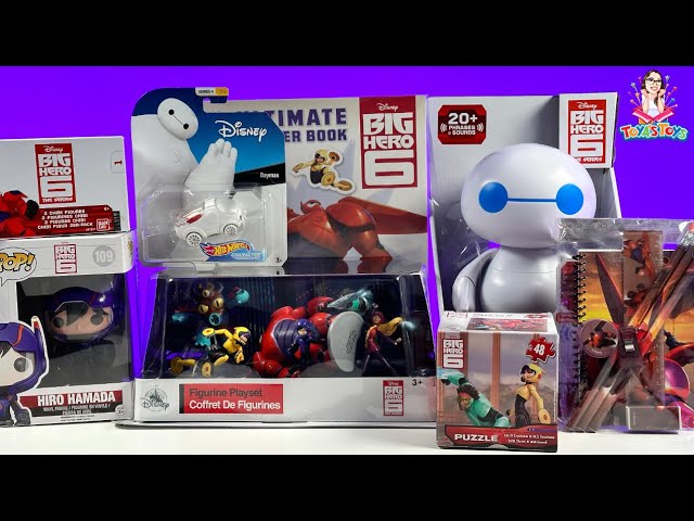 Disney Big Hero 6 Toys Collection Unboxing Review | Mini-Max The Small Baymax Robot