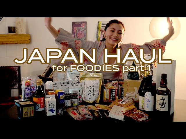 JAPAN FOOD SOUVENIRS Guide by a native Japanese Foodie Part 1