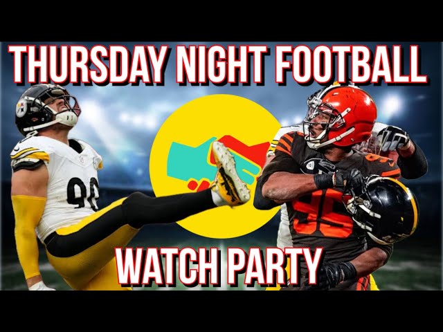 STEELERS vs. BROWNS | NFL Thursday Night Football Live Play-by-Play Reaction