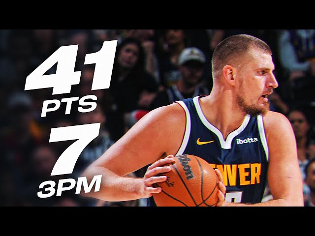 Nikola Jokić Drops 41 PTS & Sets New CAREER-HIGH 7 Made Threes! 🔥 | October 26, 2024