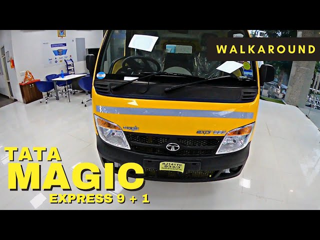 2022 TATA Magic express 9 + 1  | review | walkaround | Pratap Tata commercial