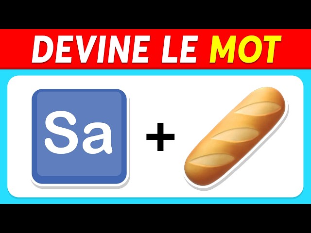 Devine le MOT en ÉMOJIS 🎅🎁✅ Spécial NOËL 🎄 Quiz Émoji