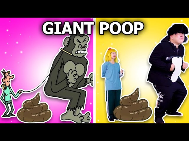 Deal With Giant Pet's Poop - Funniest Moments of Cartoon Box | Frame Order Compilation | Woa Parody