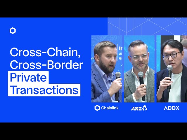 ANZ, ADDX, & Chainlink Unveil Cross-Chain, Cross-Border Private Transactions | MAS Project Guardian