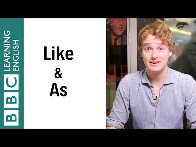 'like' or 'as'? English In A Minute