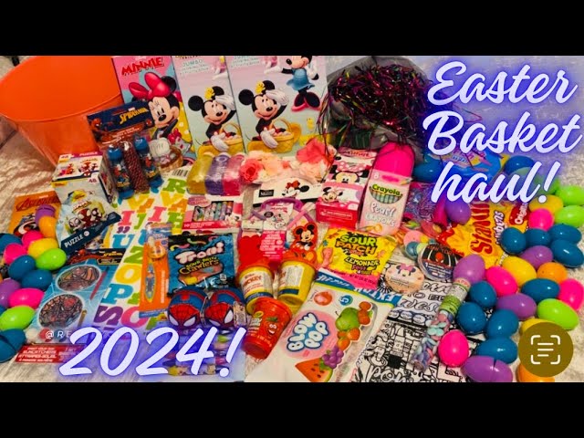 Easter basket haul 2024! What’s in the Easter baskets?