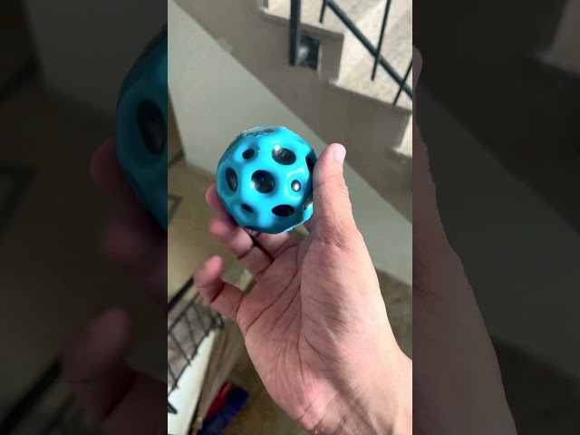 MOON BALL BOUNCE TEST 🌝😱 #shorts #cricket #unboxing #experiment