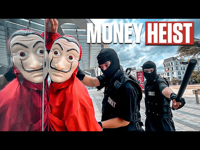 MONEY HEIST vs POLICE in REAL LIFE ll THE ESCAPE 2.0 ll (Epic Parkour Pov Chase)