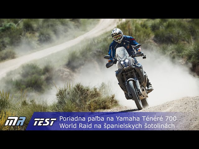 Poriadna paľba na Yamaha Ténéré 700 World Raid na španielskych šotolinách - motoride.sk