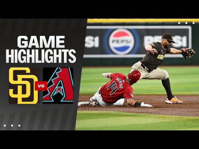 Padres vs. D-backs Game Highlights (9/28/24) | MLB Highlights