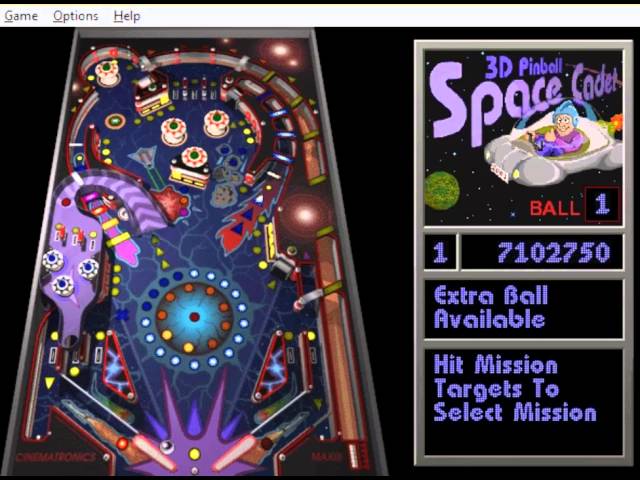 3D Pinball Space Cadet - High Score