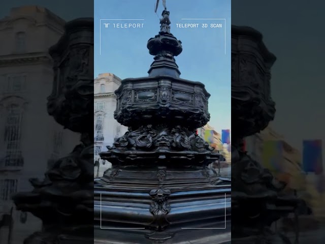 London Piccadilly Circus digital twin - Teleport by Varjo