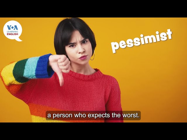 Everyday Grammar TV: What Is a Pessimist?