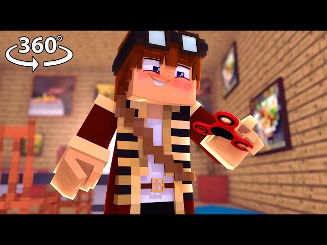 Fidget Spinner STOLEN! - Minecraft Dropper 360° Video