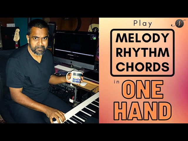 One Hand Plays ALL on the PIANO - Melody & Chords