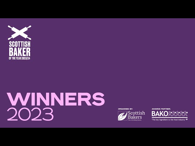 The Winners | Scottish Baker of the Year 2023:24