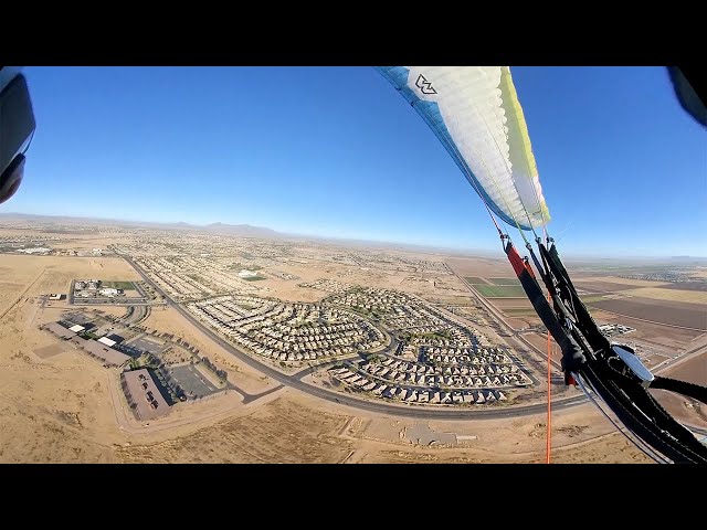 VR180 3D Paramotor flight in the Arizona sunshine.