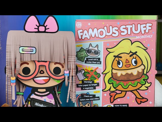 DIY Toca Life Famous Stuff | ETC Crafts