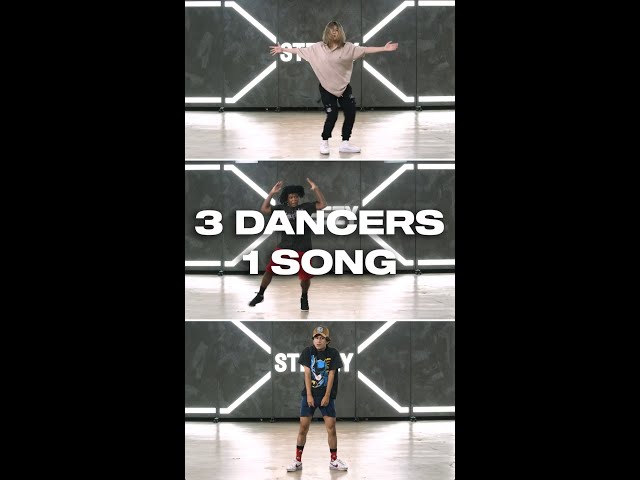 3 Choreographers 1 Song - Bailey Sok, Josh Price, Julian DeGuzman