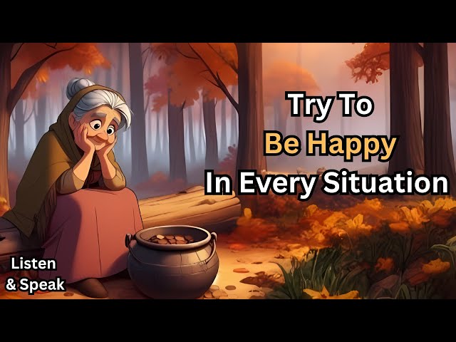 Be happy |learn english through story |improve English speaking skills everyday |learn English